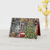 kerstcadeautjes met Hoefijzer voor kerstmis in het Kaart (Gele Bloem)