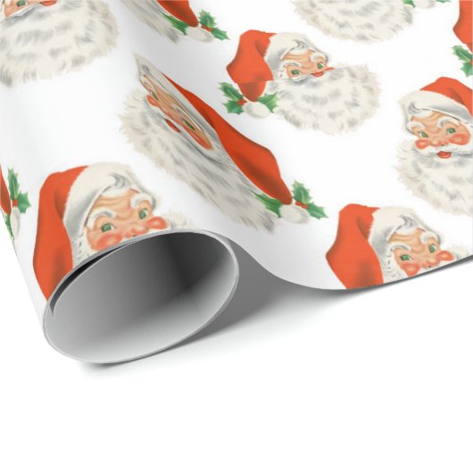  kerstcadeautjes met Jolly Santa Claus Cadeaupapier (Rol Hoek)