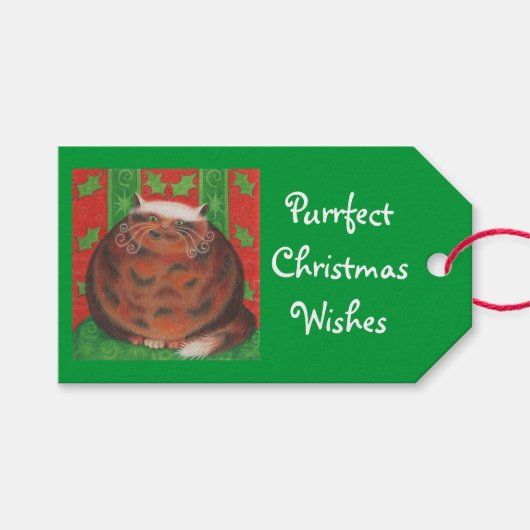 kerstcadeautjes met kerstcadeaus label groen cadeaulabel (Voorkant (Horizontaal))