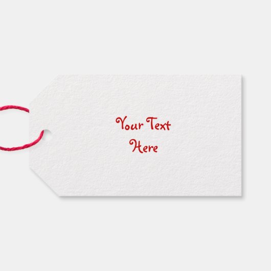 kerstcadeautjes met kerstcadeaus label wit cadeaulabel (Achterkant Horizontaal)