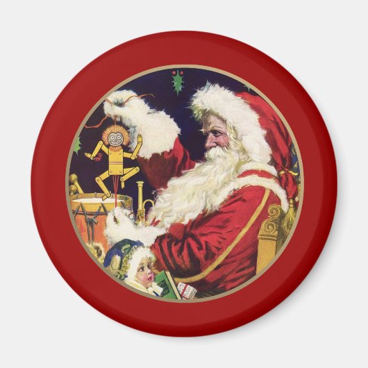  kerstcadeautjes met kerstcadeaus Magnet (Voorkant)
