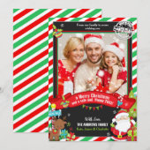 kerstcadeautjes met kerstcadeautjes voor kerstmis feestdagenkaart (Voorkant / Achterkant)