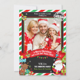 kerstcadeautjes met kerstcadeautjes voor kerstmis feestdagenkaart