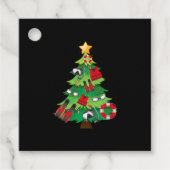 kerstcadeautjes met kerstmis bedankjes labels (Voorkant)