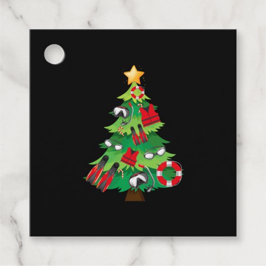 kerstcadeautjes met kerstmis bedankjes labels (Voorkant)