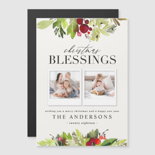 kerstcadeautjes met multifotobladervakantie (Voorkant / Achterkant)