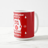 kerstcadeautjes met Narrowboot Canal Koffiemok (Voorkant rechts)
