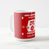 kerstcadeautjes met Narrowboot Canal Koffiemok (Voorkant links)