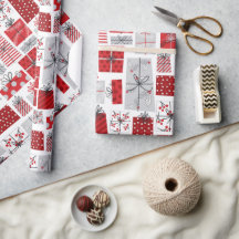 kerstcadeautjes met rode zilveren Feestdagen