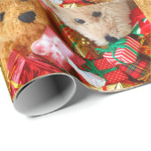 kerstcadeautjes met teddyberen cadeaupapier (Rol Hoek)