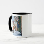 kerstcadeautjes mok (Voorkant links)