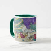 kerstcadeautjes mok (Voorkant links)