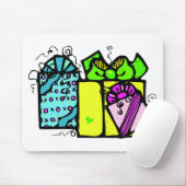 kerstcadeautjes muismat (Met muis)