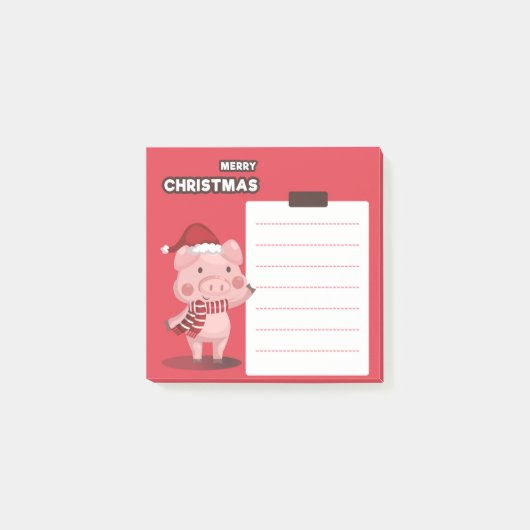 kerstcadeautjes na de presentatie post-it® notes (Voorkant)