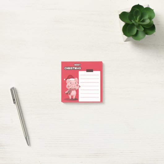 kerstcadeautjes na de presentatie post-it® notes (Kantoor)