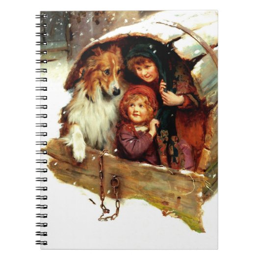  kerstcadeautjes notitieboek (Voorkant)