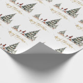 Kerstcadeautjes onder de boom cadeaupapier (Hoek)