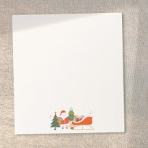 Kerstcadeautjes op de slee van de kerstman