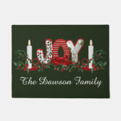 kerstcadeautjes op maat deurmat (Voorkant)