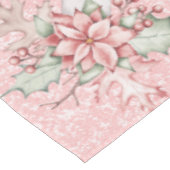 kerstcadeautjes op roze achtergrond 7 tafelkleed (Gekanteld)