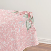 kerstcadeautjes op roze achtergrond 7 tafelkleed (Voorbeeld)