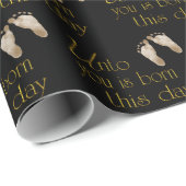 kerstcadeautjes op zwart cadeaupapier (Rol Hoek)