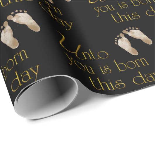 kerstcadeautjes op zwart cadeaupapier (Rol Hoek)