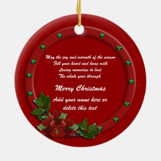 kerstcadeautjes ornament (Achterkant)