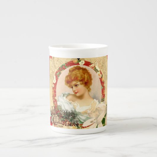 kerstcadeautjes porselein kop (Voorkant)