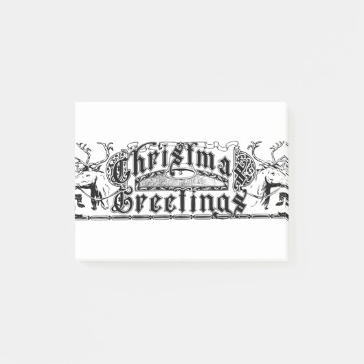 kerstcadeautjes post-it® notes (Voorkant)