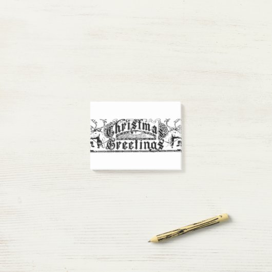 kerstcadeautjes post-it® notes (Op bureau)