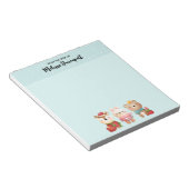 kerstcadeautjes - rendieren, Beer en konijn Notitieblok (Schuin)