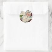 kerstcadeautjes ronde sticker (Tas)