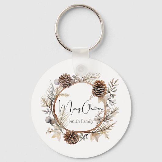 kerstcadeautjes sleutelhanger (Voorkant)