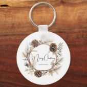 kerstcadeautjes sleutelhanger (Achterkant)