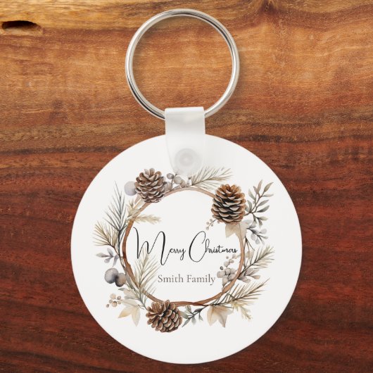 kerstcadeautjes sleutelhanger (Voorkant)