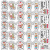 kerstcadeautjes sticker (Voorkant)