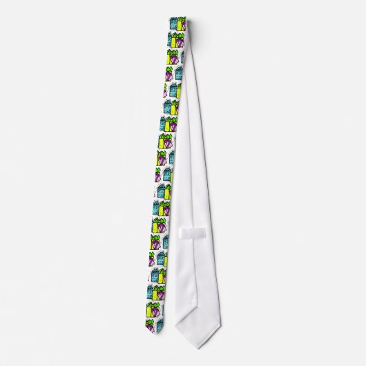 kerstcadeautjes stropdas (Achterkant)