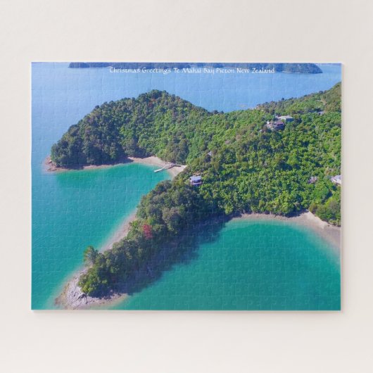 kerstcadeautjes Te Mahai Bay Picton Legpuzzel (Horizontaal)