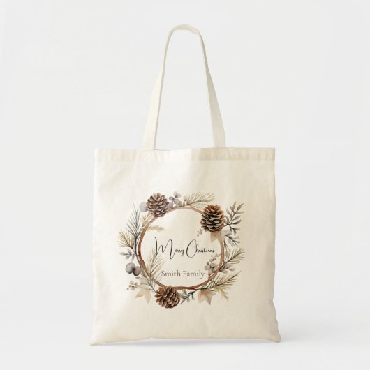 kerstcadeautjes tote bag (Voorkant)