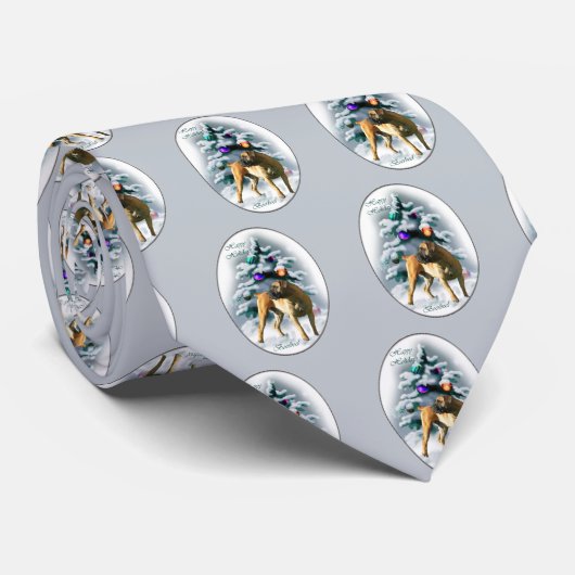 kerstcadeautjes uit Boerboel Stropdas (Opgerold)