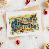 kerstcadeautjes uit de familie Griswold Briefkaart