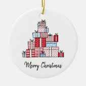 kerstcadeautjes Vakantiecirkel Ornament (Voorkant)