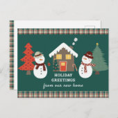 kerstcadeautjes van New Home Moving Aankondigingskaart (Voorkant / Achterkant)