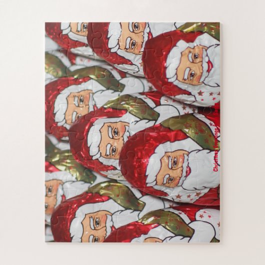 kerstcadeautjes van Santa Legpuzzel (Verticaal)