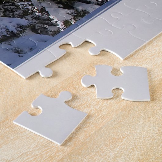 kerstcadeautjes van Santa Legpuzzel (Zijkant)