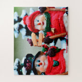 kerstcadeautjes van Santa Legpuzzel (Verticaal)