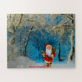 kerstcadeautjes van Santa Legpuzzel (Horizontaal)