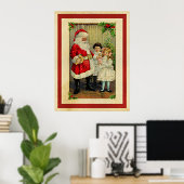 kerstcadeautjes van Santa Poster (Thuiskantoor)