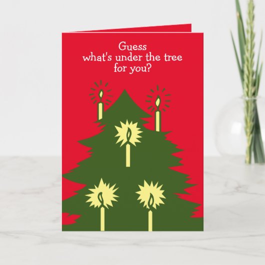 kerstcadeautjes vol Wenskaart Kaart (Voorkant)